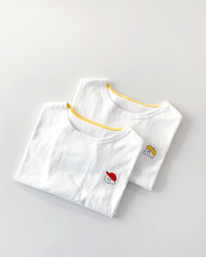 [50% SALE]캐비닛 티셔츠-옐로우100,110만가능